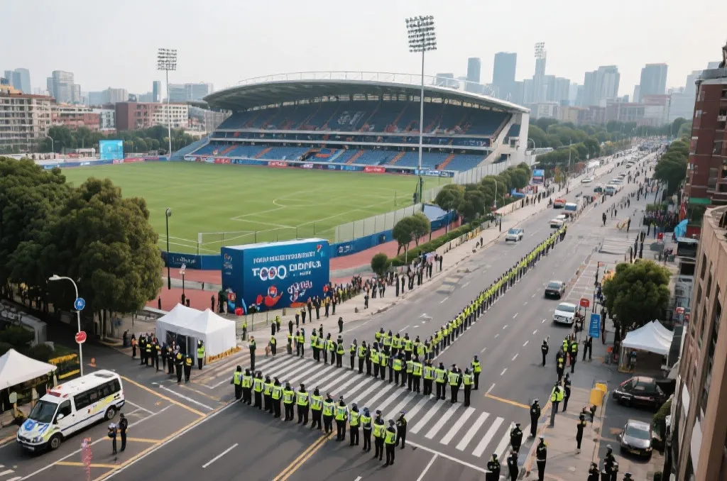 北美世界杯城市间转场与交通组织的赛事运营示意图